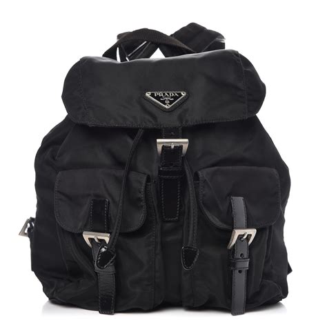 prada vela backpack|small prada nylon backpack.